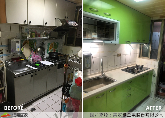 雜亂廚房成功蛻變!高收納空間料理更美味