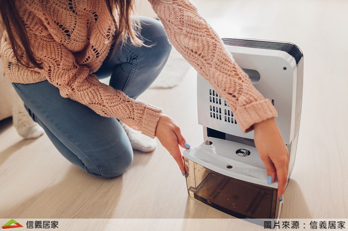 迷思3.為了避免空間擁擠,除濕機放在角落就可以?