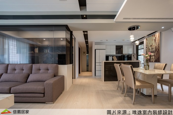單身貴族的現代時尚風格宅