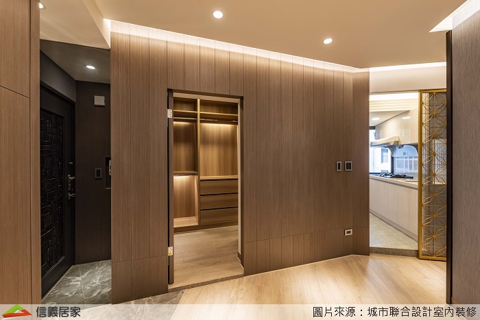 咖啡色儲物間室內裝潢設計，包括裝潢圖片