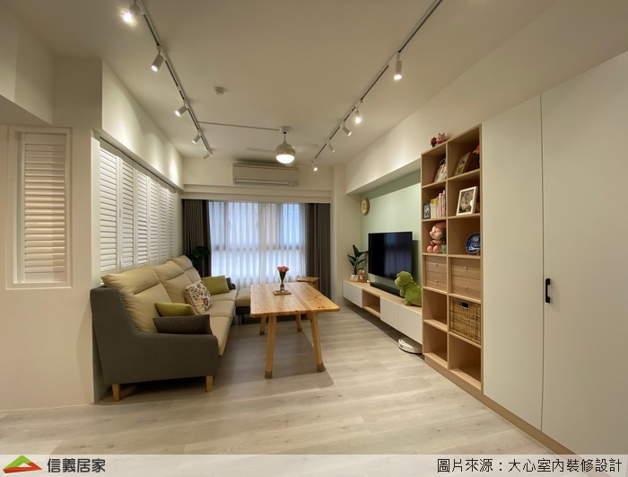 最「牆」系統櫃，收納好方便